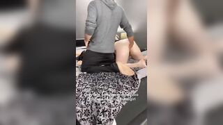 Cuckquean wife is tied up while hubby fucks her friend - we watched!