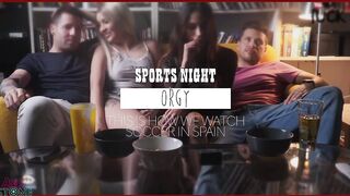 SWINGERS SWAPED GIRLFRIENDS WHILE WATCHING SOCCER IN SPAIN!