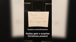 Wife shares husband with the nanny for Christmas (yes she really is our nanny)