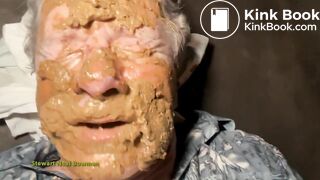 This White Cocksucker Eats Black Man's Shit