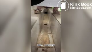 The Girl Defecated In The Dirty Toilet 36