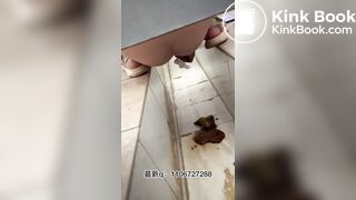 The Girl Defecated In The Dirty Toilet 36