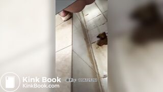 The Girl Defecated In The Dirty Toilet 36