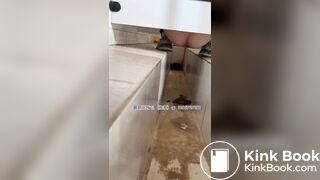 Beautiful women pooping in the toilet 30