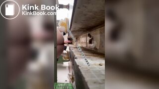 Beautiful women pooping in the toilet 37