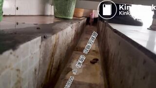 Beautiful women pooping in the toilet 38