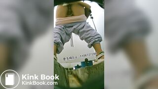 Beautiful women pooping in the toilet 37