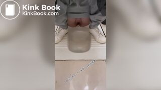 Beautiful women pooping in the toilet 41