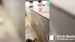 Beautiful women pooping in the toilet 42