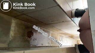 Beautiful women pooping in the toilet 46