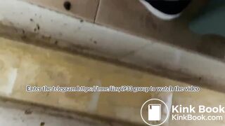 Beautiful women pooping in the toilet 59