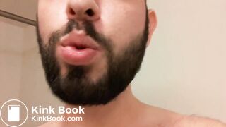 Carrot insertion and scat swallowing