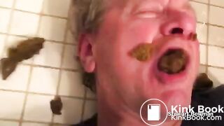 American shit eater and human toilet for Black Men