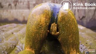 Diving in the manure pit full of cowshit