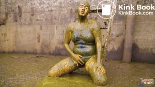 Diving in the manure pit full of cowshit