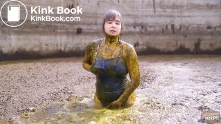 Diving in the manure pit full of cowshit