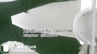 The girl excreted profusely in the toilet 61