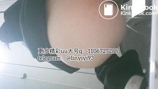 The girl excreted profusely in the toilet 61