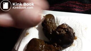 Caca, masturbation, 2 orgasmes scatos en regardant du porno