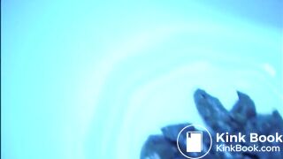 Hot butt milf shit and piss on a plate