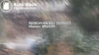 The girl excreted profusely in the toilet 70