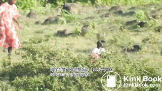 The girl excreted profusely in the toilet 71