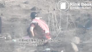 The girl excreted profusely in the toilet 76