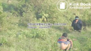 The girl excreted profusely in the toilet 79