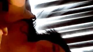 1 Fat chick gives shitty blowjob