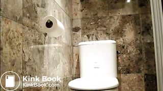 hot poop on toilet seat