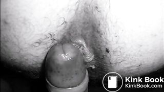 My very hairy scat wife after hard fuck in her full of shit ass