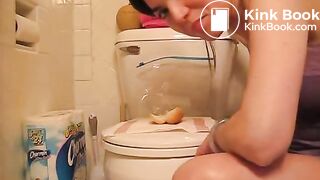 Cute teen makes you a special hot dog