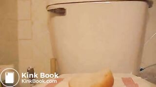 Cute teen makes you a special hot dog