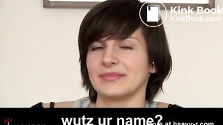 She cant hold her shit after brutal anal