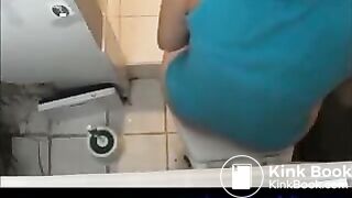 girls pooping and farting on the toilet