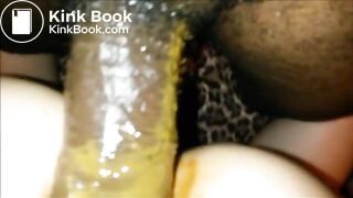 Close up interracial dirty ass fucking