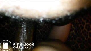 Close up interracial dirty ass fucking