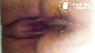 Fat woman did a mess in toilet On shittytube
