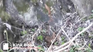 NSG brune very nice shit in foret