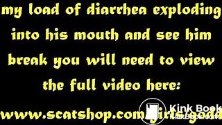 I Broke My Human Toilet - Runny Diarrhea