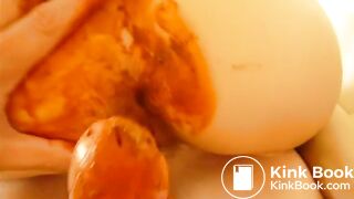 Smearing shit fuck