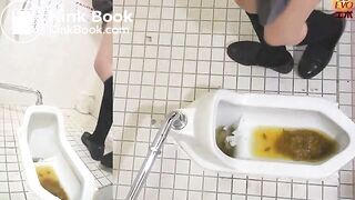 Japanese floor toilet urgency