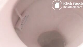 Diarrhea in toilet