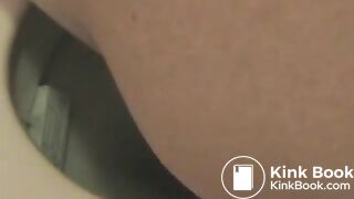 Diarrhea in toilet