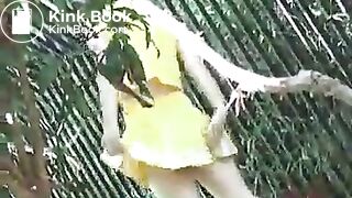 japaneese cheerleaders poop outdoors