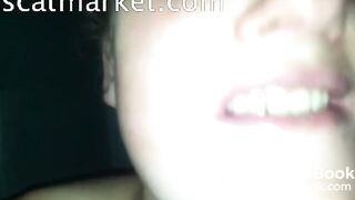 Redhead eat shit