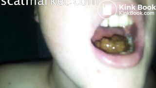 Redhead eat shit
