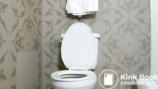 CORY CHASE SHITS ON TOILET