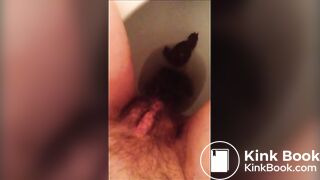 Rebecca pooping for me