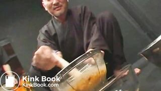 Vomit and enema treatment 13 (behind the scenes)